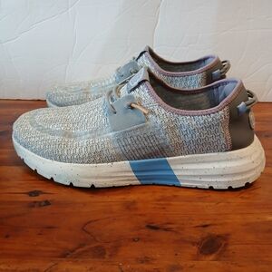 Hey Dude Sirocco Sport Stripe Shoes Women's Size 12